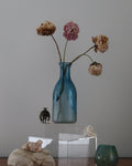 Breath of Fresh Air | Hand Engraved & Hand Painted Glass Vase | Contemporary Art Glass | One-of-a-Kind Statement Decor (Copy)
